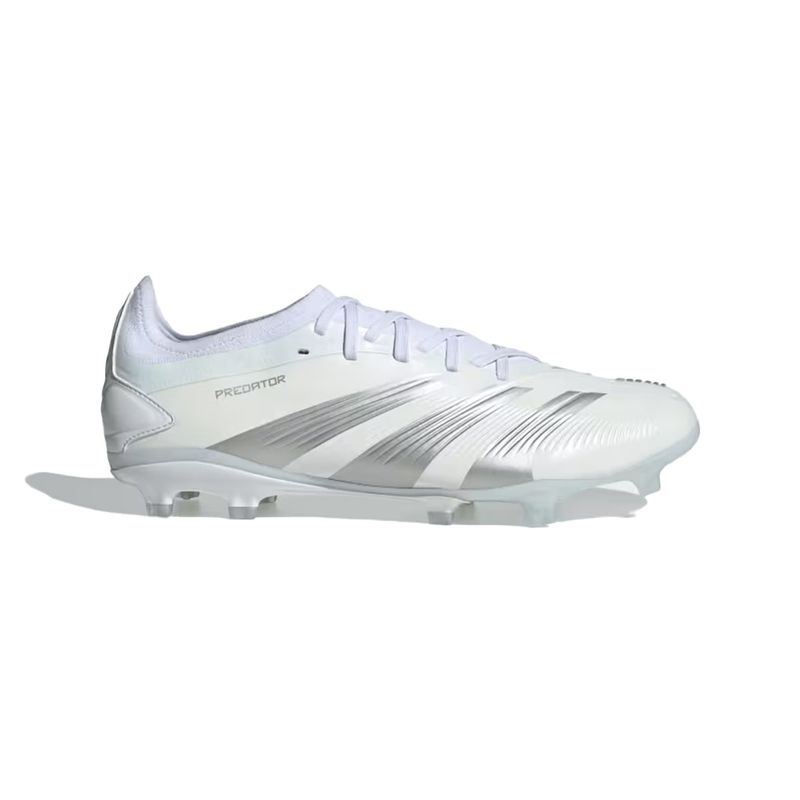 PREDATOR サッカーシューズ ホワイト/シルバー Adidas Predator Pro FG - SoccerWorld
