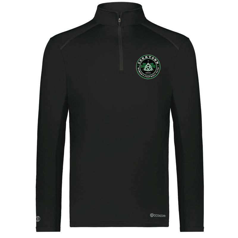 CORKTOWN WFC 25: HOLLOWAY 1/4 ZIP (BLACK)