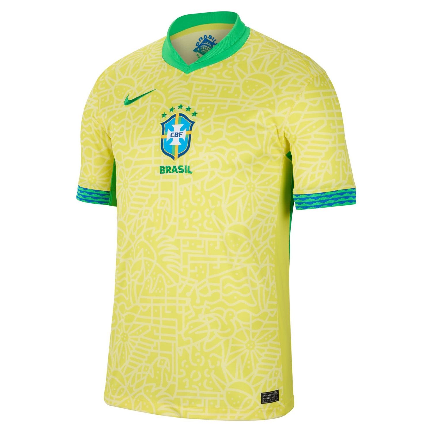 BRAZIL 2024 HOME JERSEY (YELLOW)