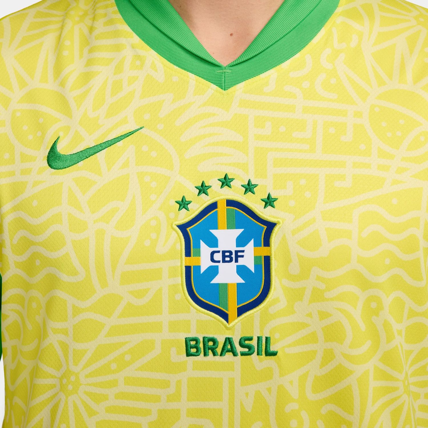 BRAZIL 2024 HOME JERSEY (YELLOW)