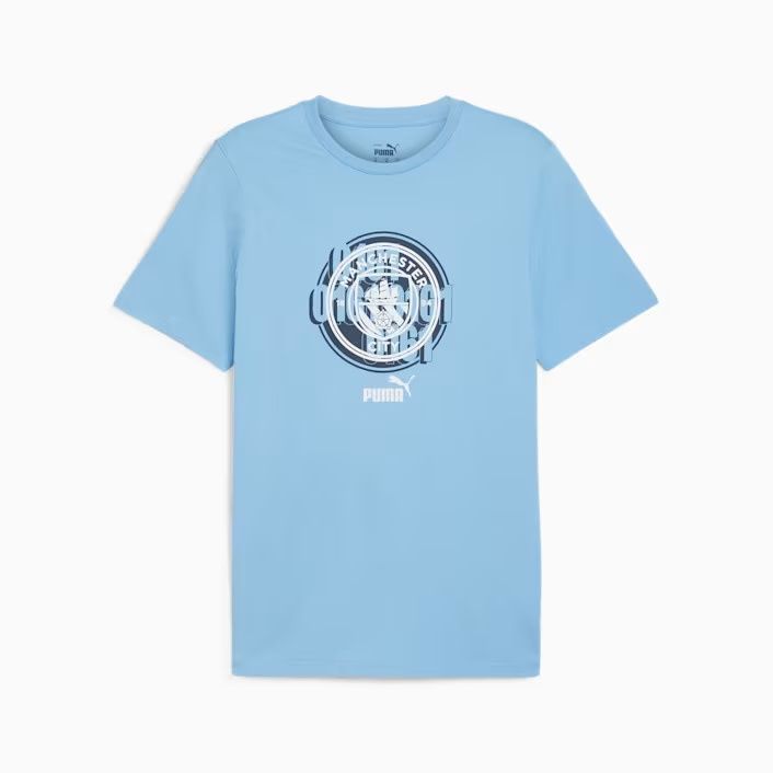MANCHESTER CITY 24/25 FTBLCULTURE TEE (BLUE) MANCHESTER CITY 24/25 FTBLCULTURE TEE (BLUE)