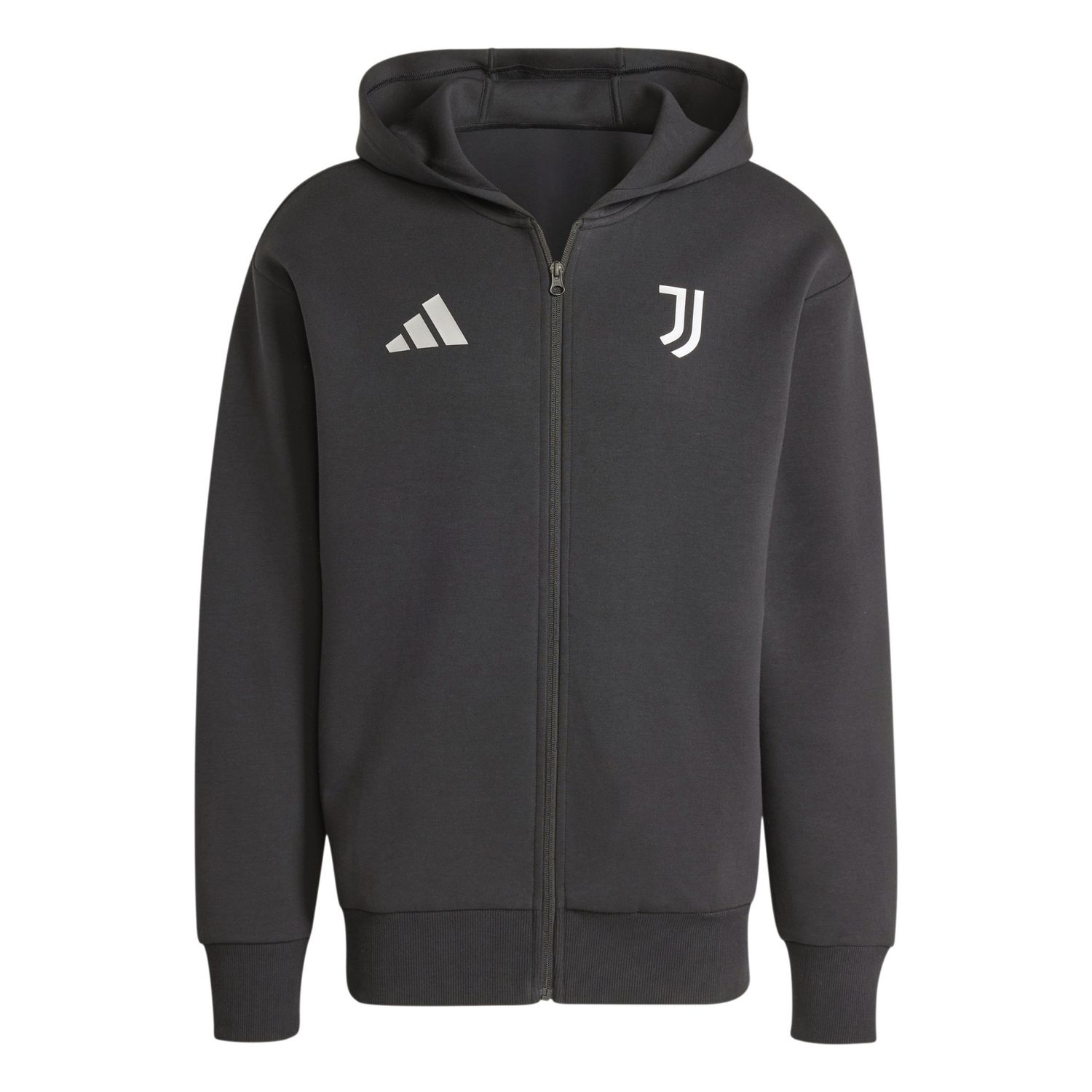 JUVENTUS 24/25 ANTHEM HOODED JACKET (BLACK)