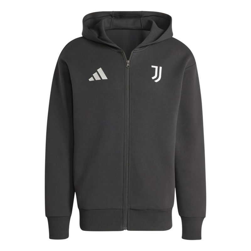 JUVENTUS 24/25 ANTHEM HOODED JACKET (BLACK)