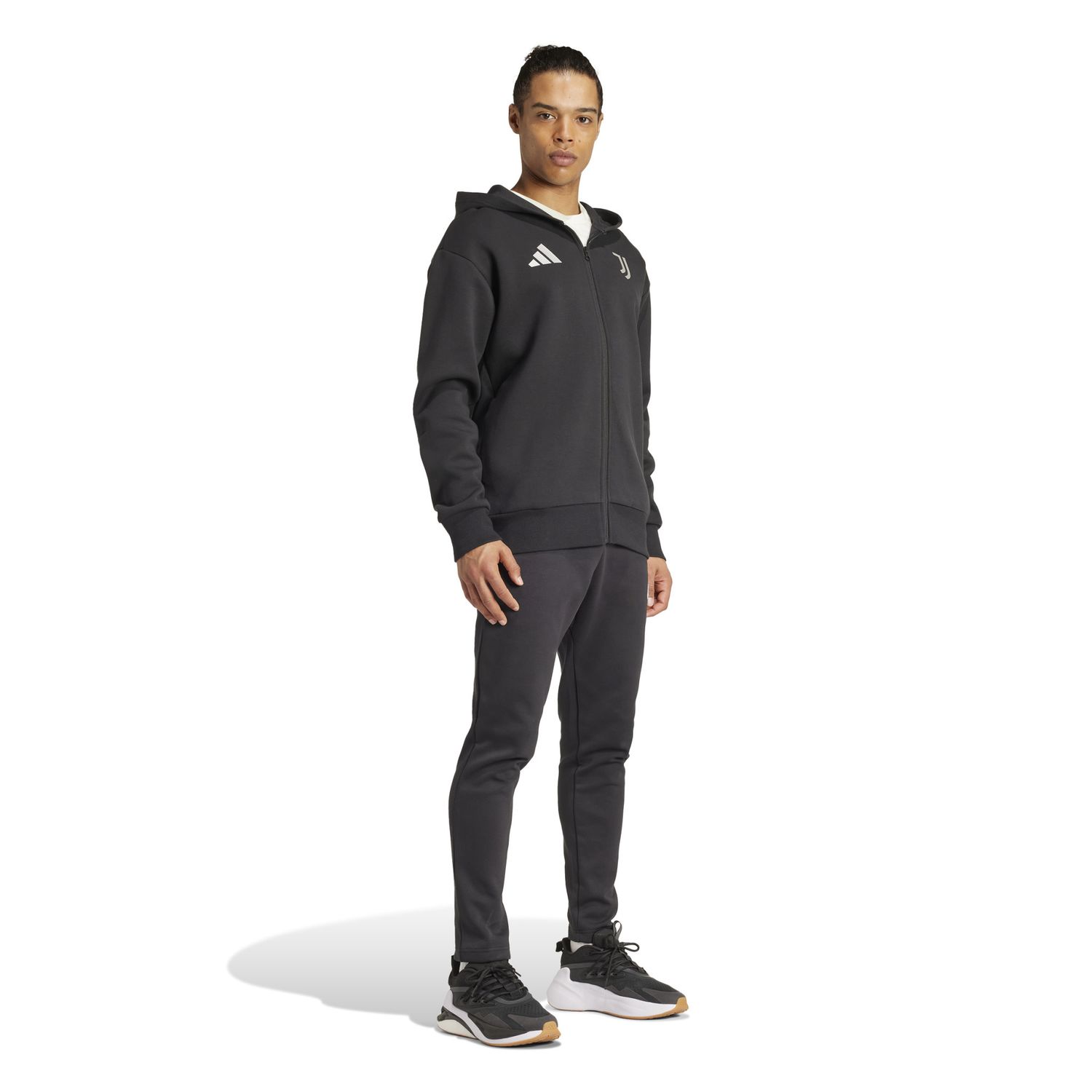 JUVENTUS 24/25 ANTHEM HOODED JACKET (BLACK)