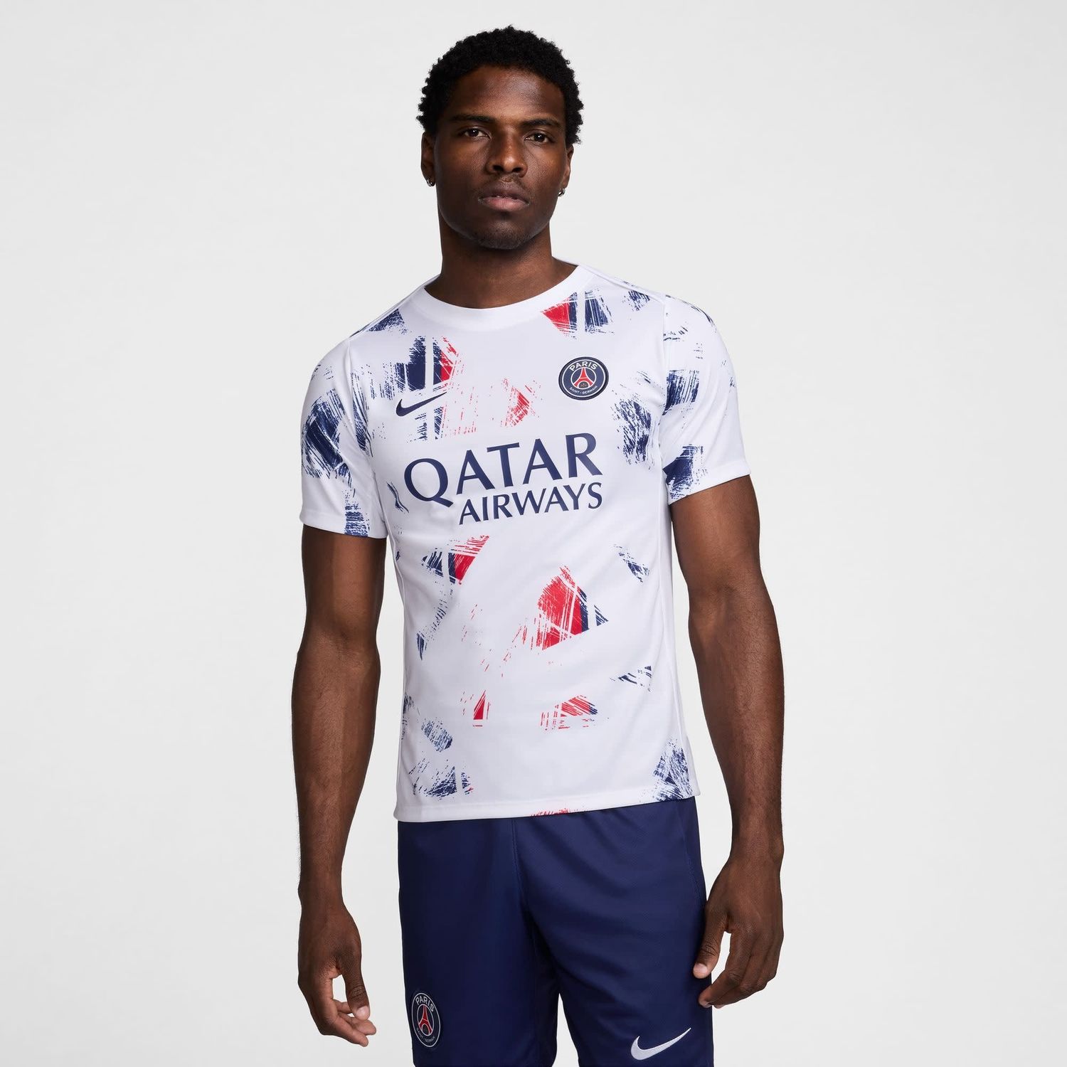 PSG 24/25 ACADEMY PRO PREMATCH JERSEY (WHITE)