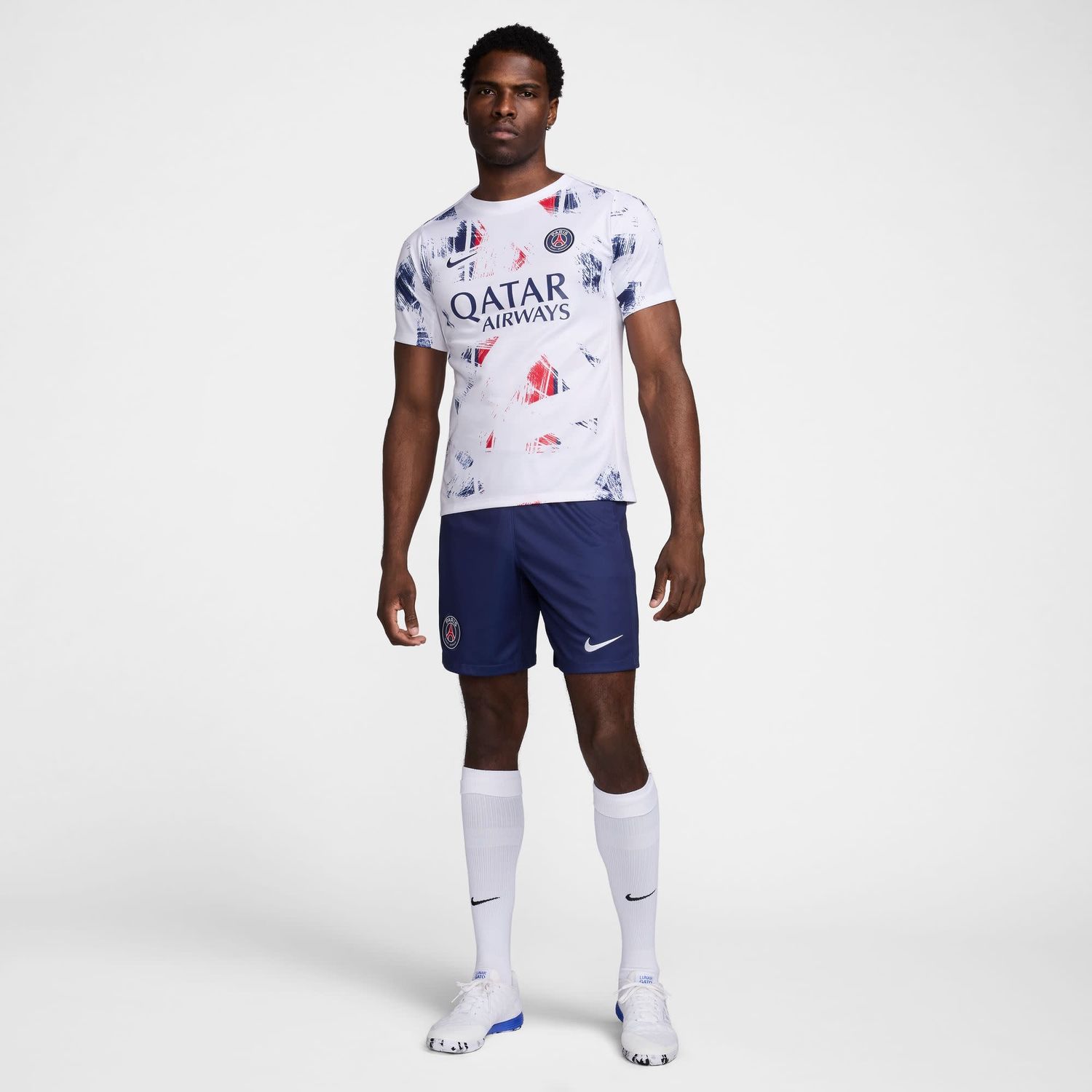 PSG 24/25 ACADEMY PRO PREMATCH JERSEY (WHITE)