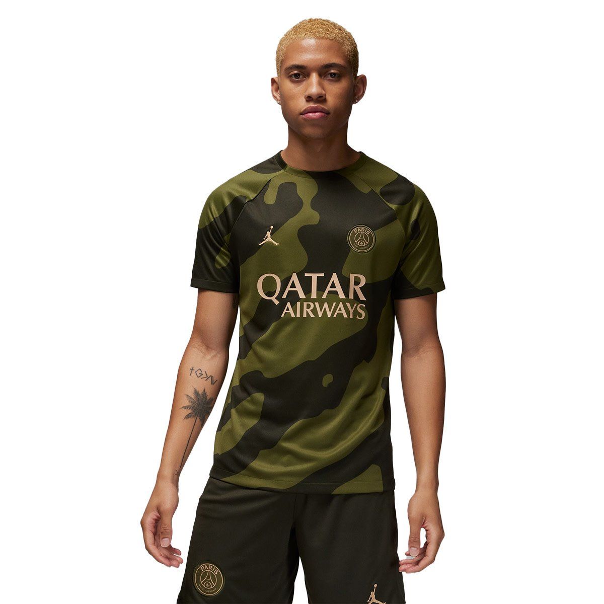 PSG 23/24 ACADEMY PREMATCH JERSEY (GREEN)