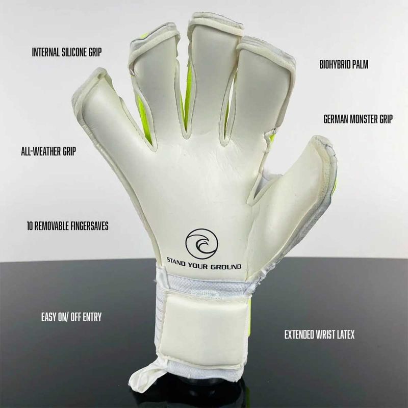 HELIX DEFIANT GLOVE (BLUE/NEON)