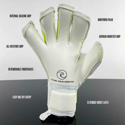 HELIX DEFIANT GLOVE (BLUE/NEON)