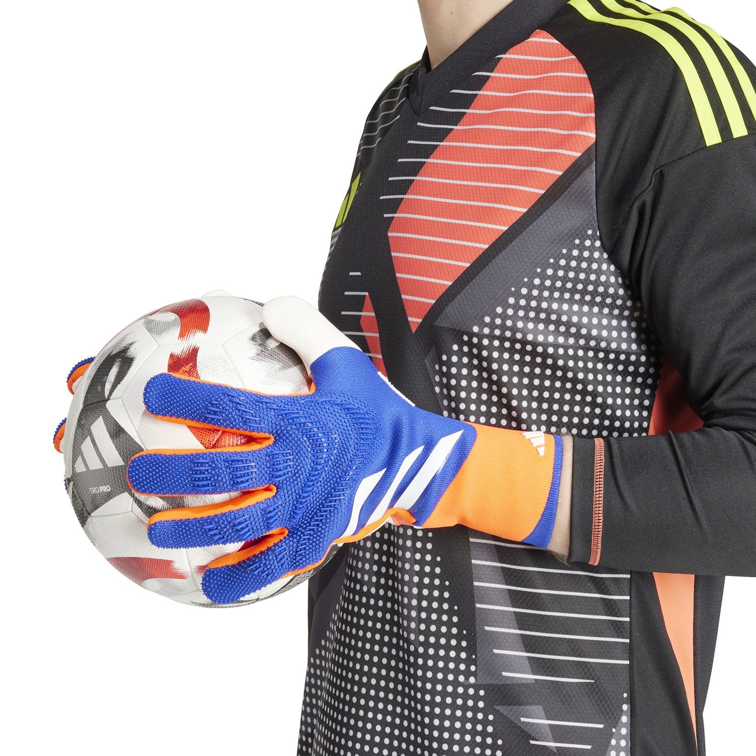 PREDATOR PRO GLOVES (BLUE/ORANGE)