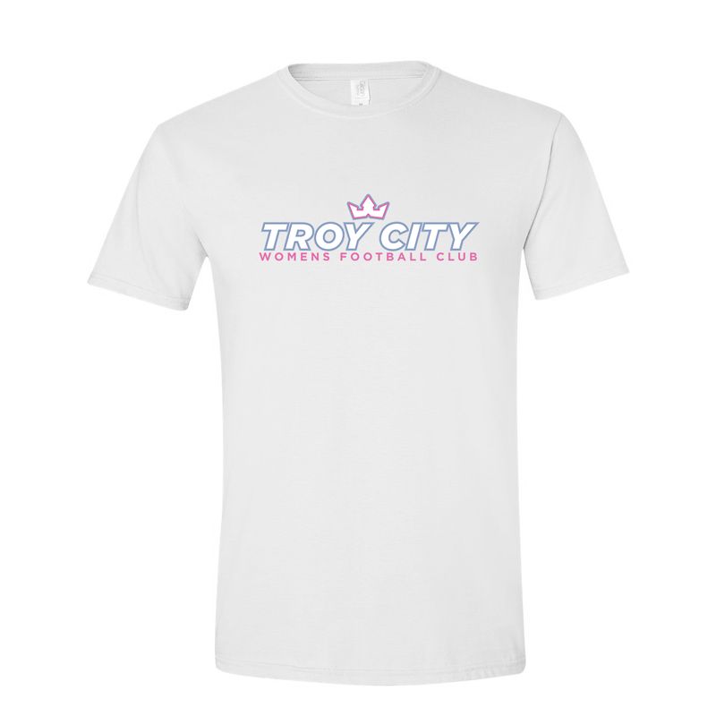 TROY CITY WFC: SOFT TEE (WHITE)