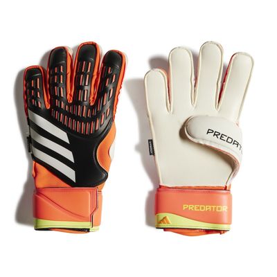 PREDATOR MATCH FINGERSAVE GLOVES (BLACK/ORANGE)