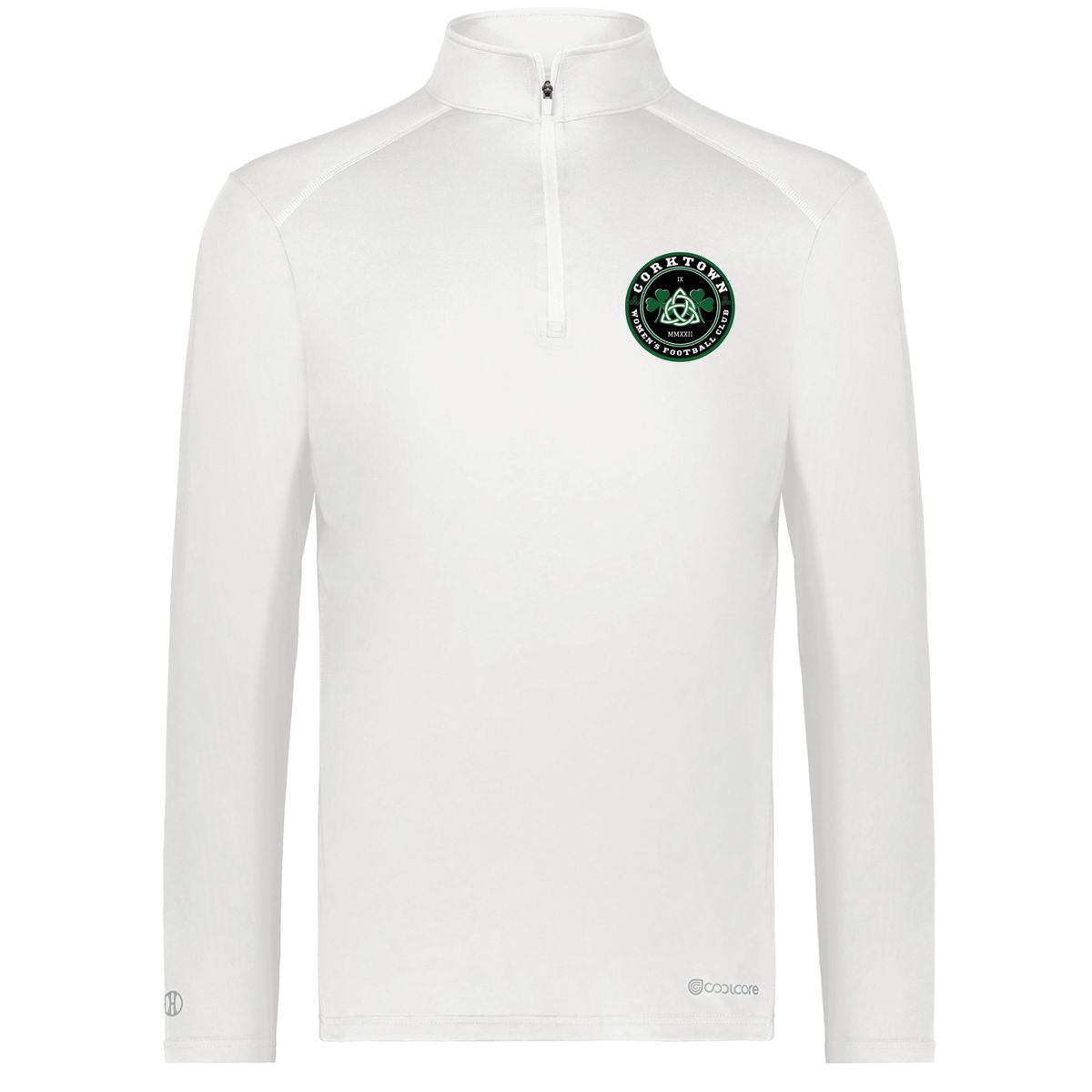 CORKTOWN WFC 25: HOLLOWAY 1/4 ZIP (WHITE)