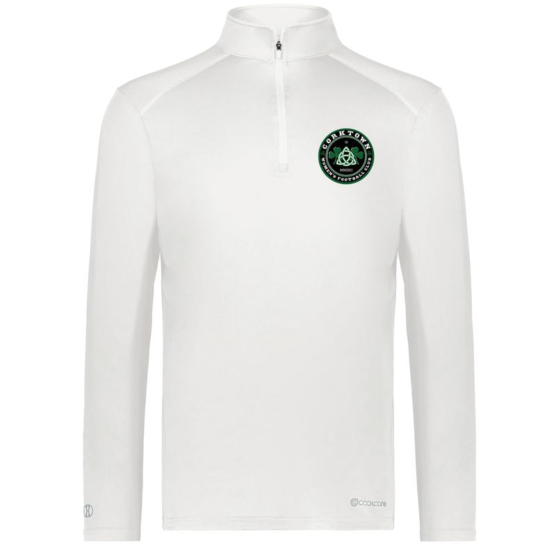 CORKTOWN WFC 25: HOLLOWAY 1/4 ZIP (WHITE)