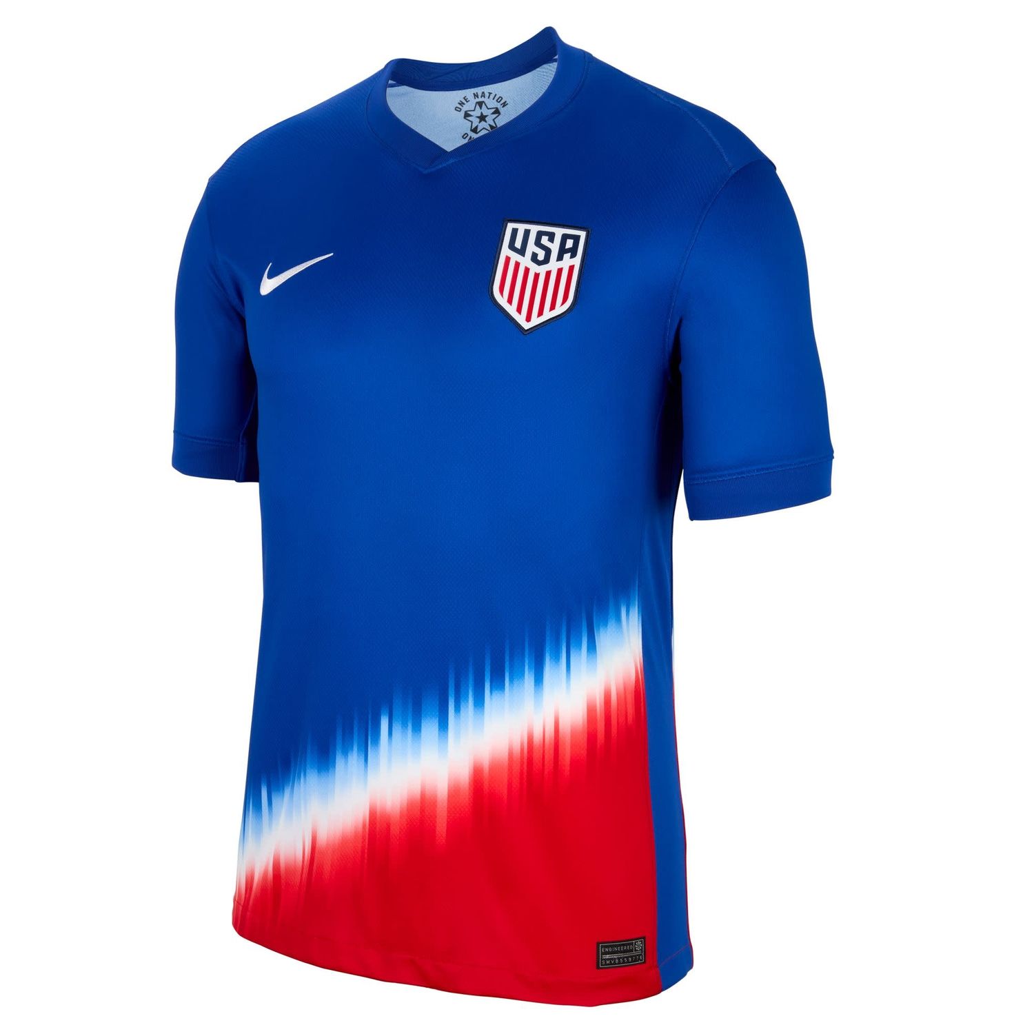 USA 2024 USMNT AWAY JERSEY (BLUE/RED)