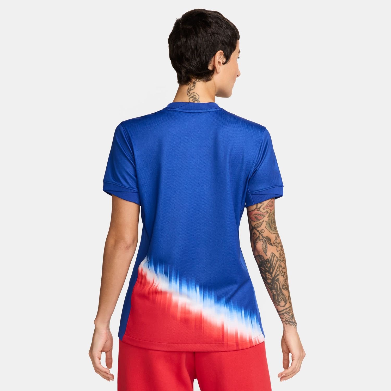 USA 2024 USWNT AWAY JERSEY WOMEN (BLUE/RED)