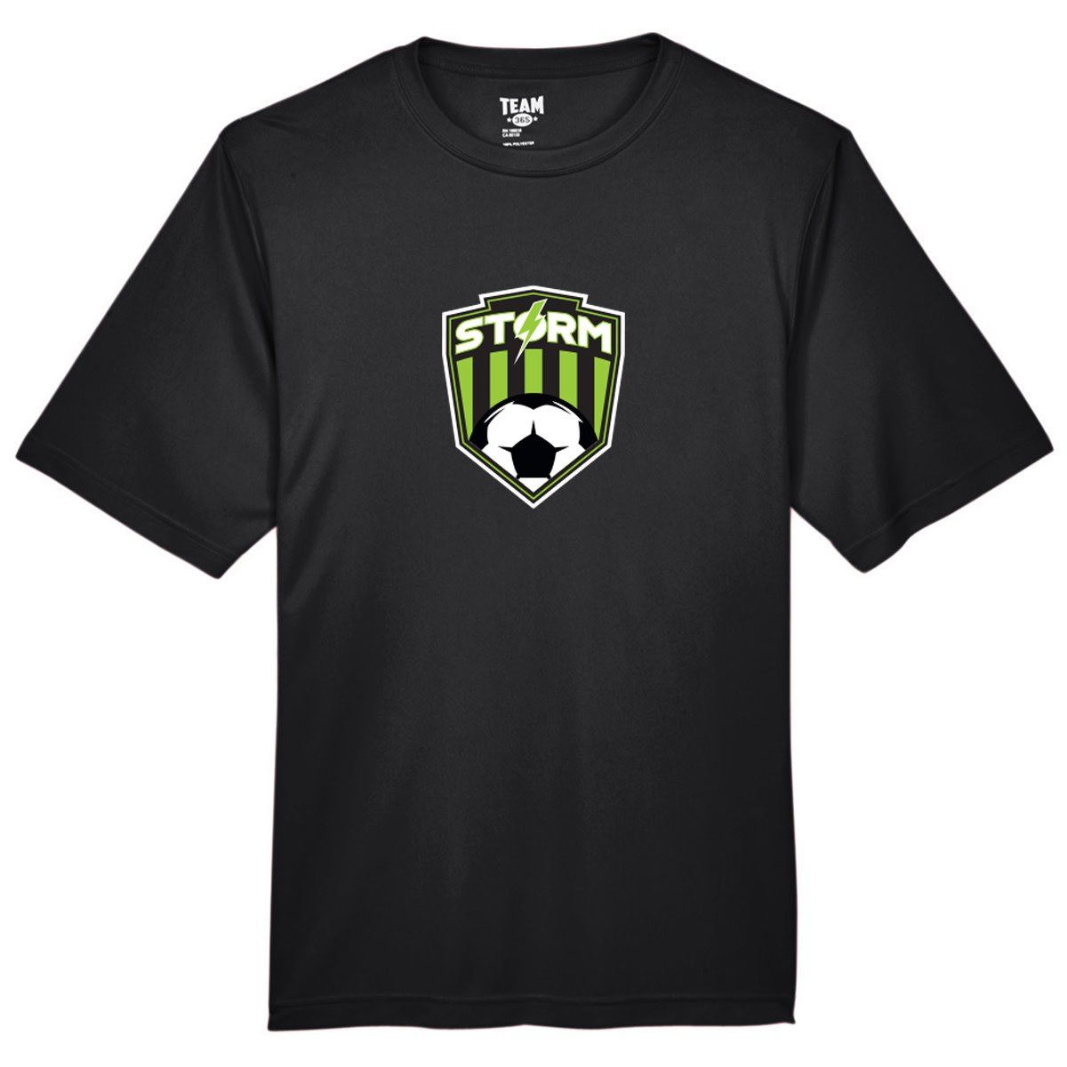 MILAN STORM: PERFORMANCE TEE (BLACK)