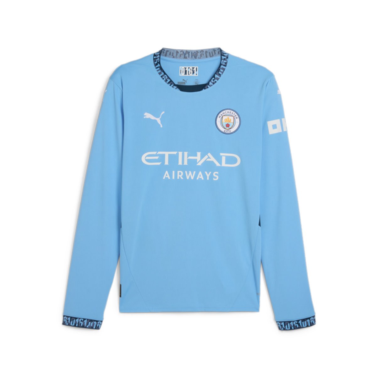 Puma Manchester City 24/25 Long Sleeve Home Jersey - SoccerWorld