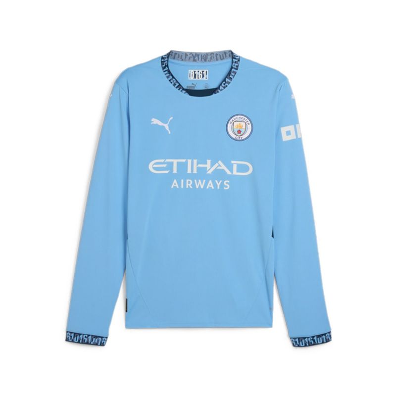 MANCHESTER CITY 24/25 HOME LS JERSEY (BLUE) MANCHESTER CITY 24/25 HOME LS JERSEY (BLUE)
