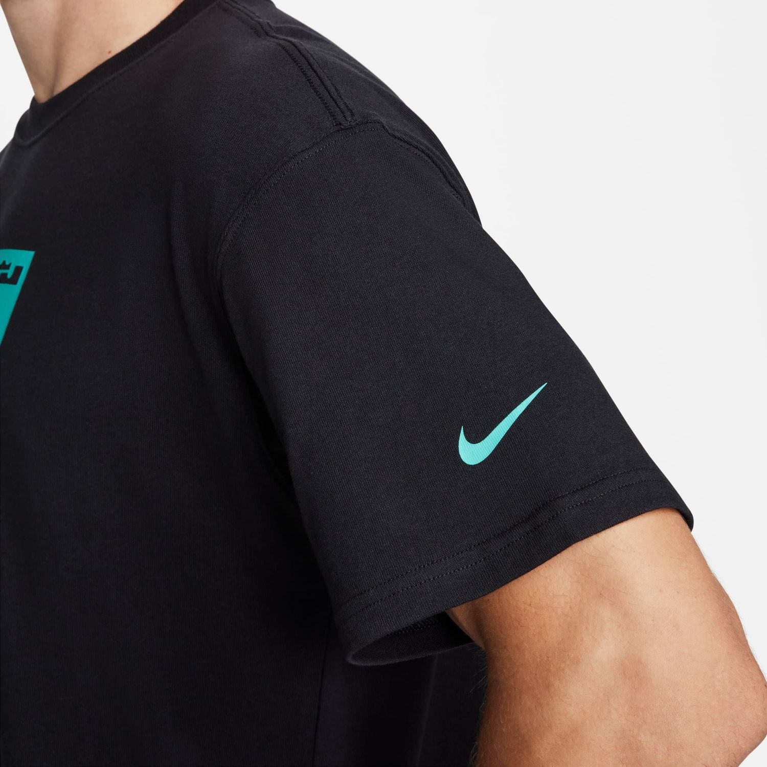 LIVERPOOL 23/24 LBJ MAX90 SS TEE (BLACK/TEAL)