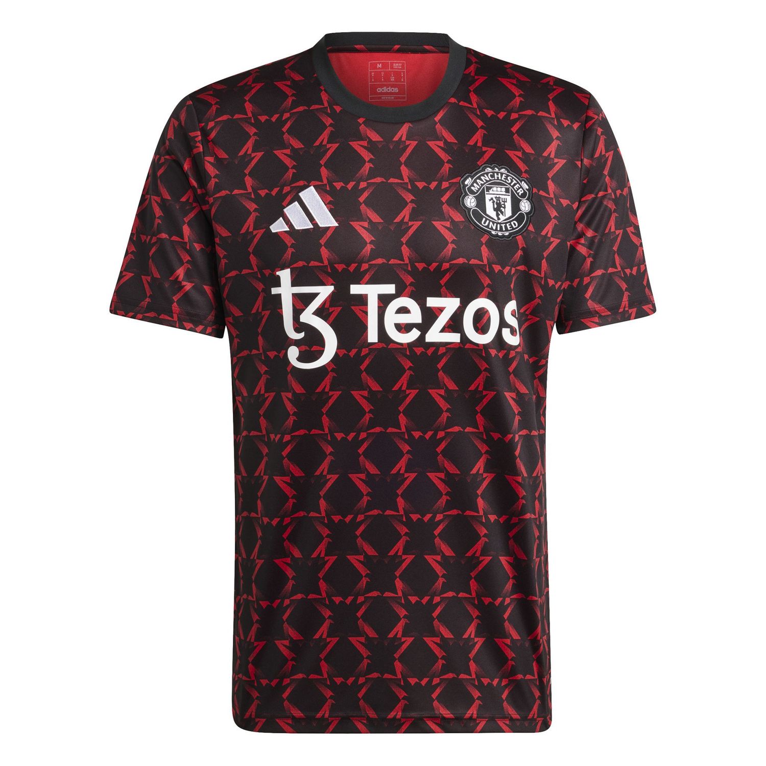 MANCHESTER UNITED 24/25 PREMATCH JERSEY (BLACK/RED)