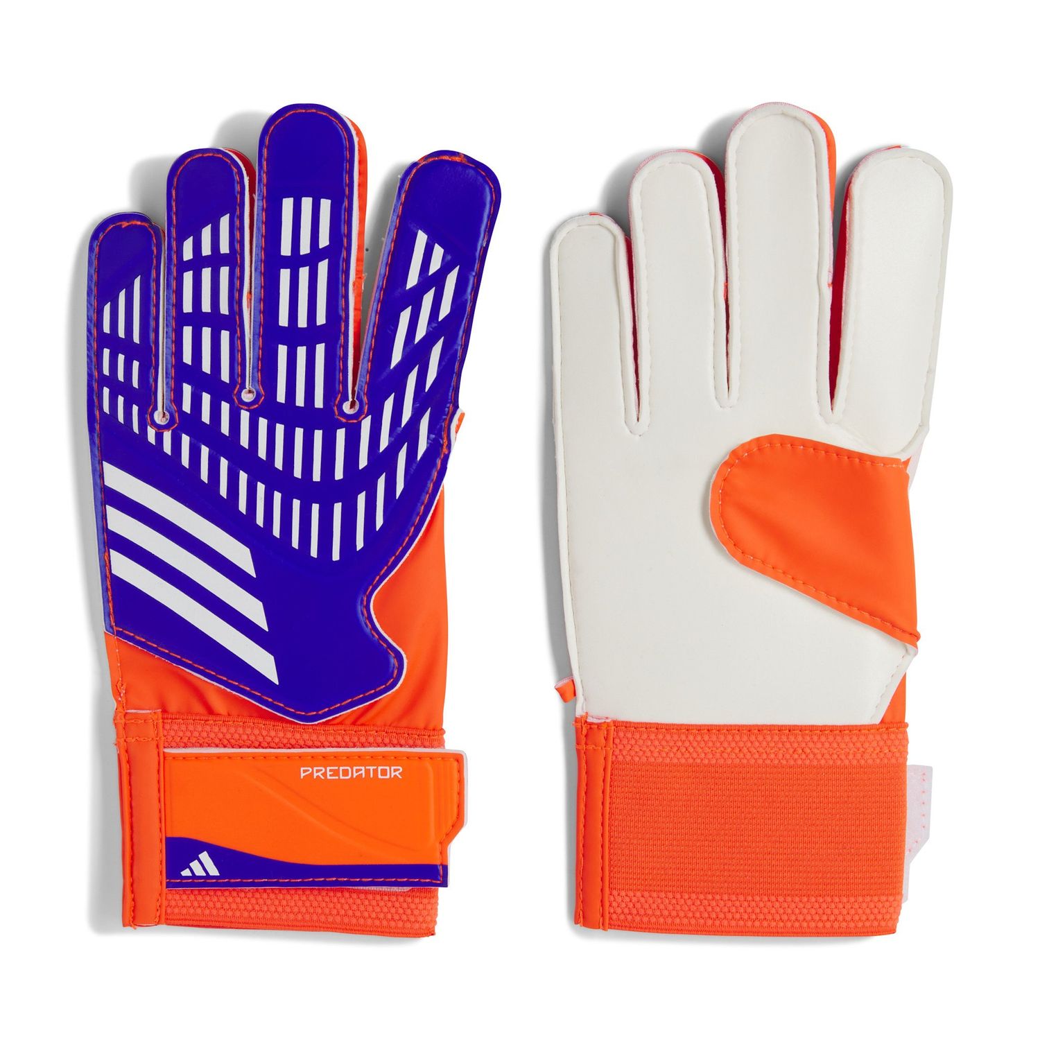 PREDATOR TRAINING GLOVES JR (BLUE/ORANGE)