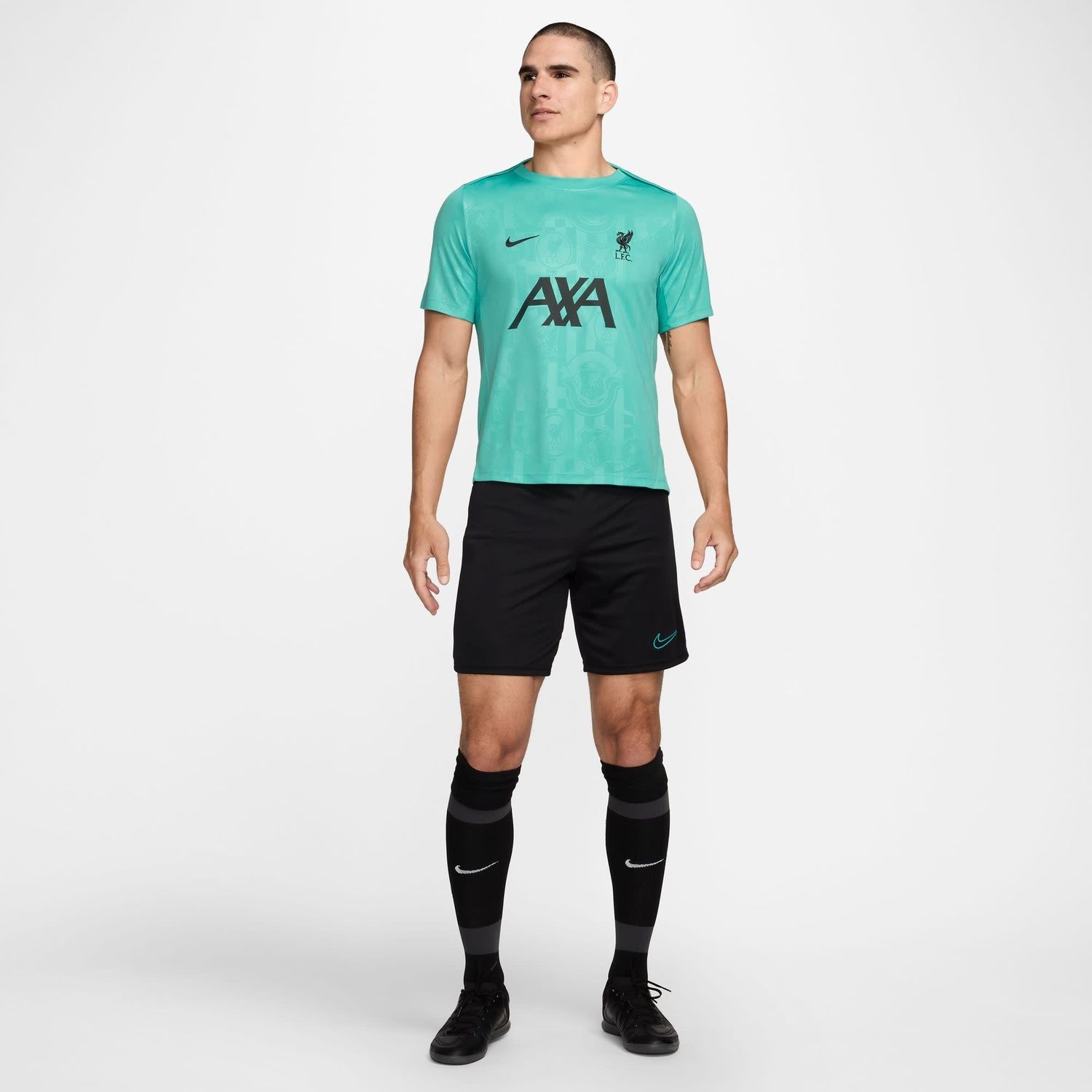 LIVERPOOL 24/25 ACADEMY PRO PREMATCH JERSEY (TEAL)