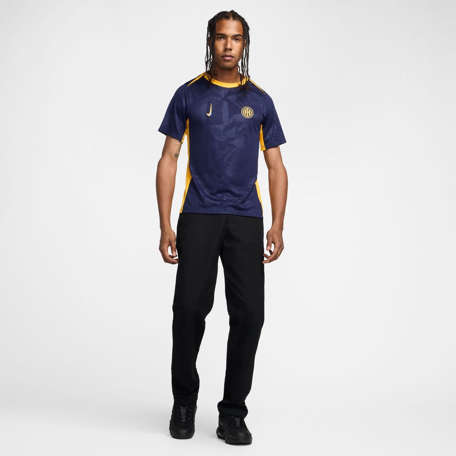 INTER MILAN 24/25 ACADEMY PRO PREMATCH JERSEY (NAVY)