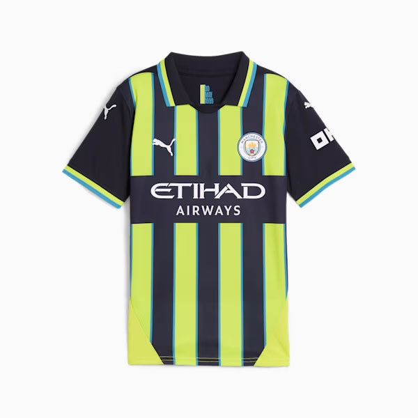 MANCHESTER CITY 24/25 AWAY JERSEY YOUTH (NAVY/YELLOW)