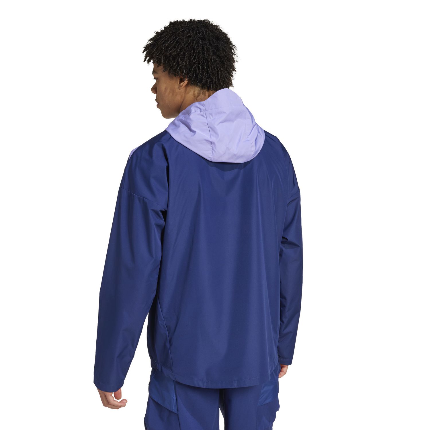 ARSENAL 24/25 1/2 ZIP WINDBREAKER (PURPLE/NAVY)