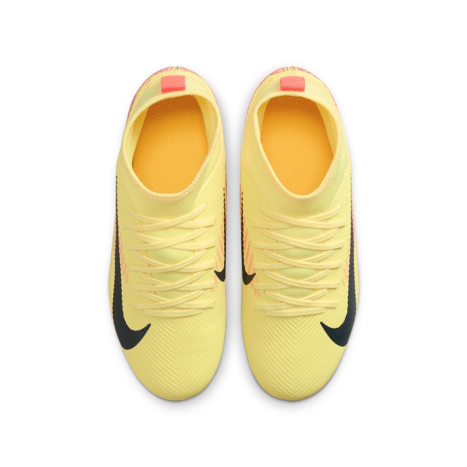 MERCURIAL SUPERFLY 10 CLUB KM FG/MG JR (YELLOW/PINK)