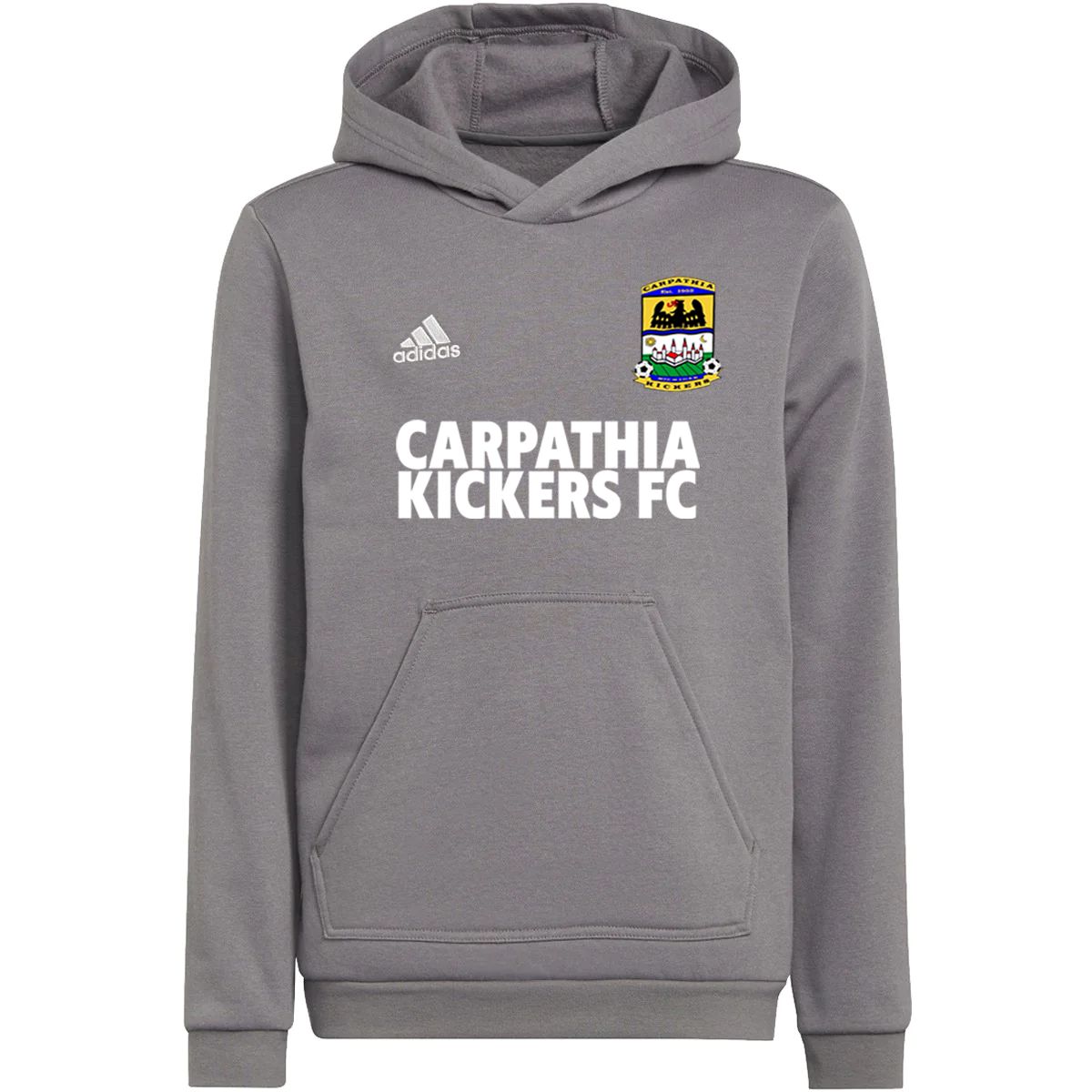 ENTRADA 22 HOODY YOUTH (GRAY)