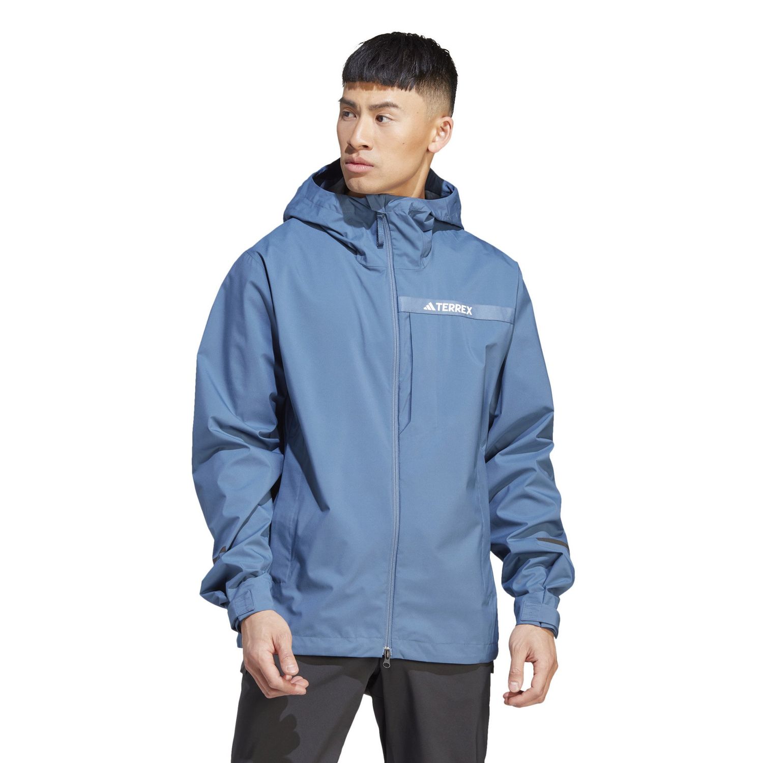 TERREX MULTI RAIN.RDY 2.5-LAYER RAIN JACKET (BLUE)