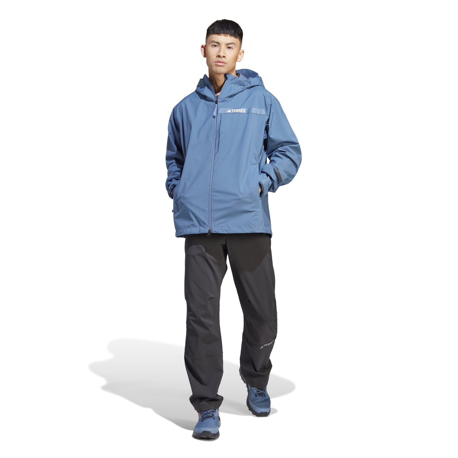 TERREX MULTI RAIN.RDY 2.5-LAYER RAIN JACKET (BLUE)