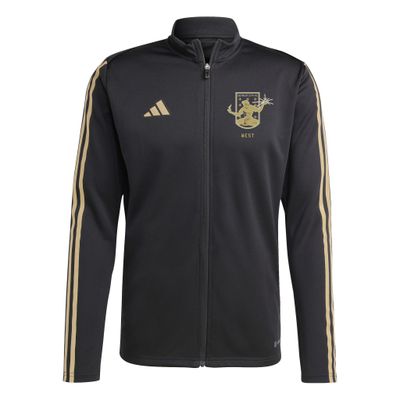 DCFC TIRO TRAINING JACKET REFLECTIVE (BLACK/GOLD)