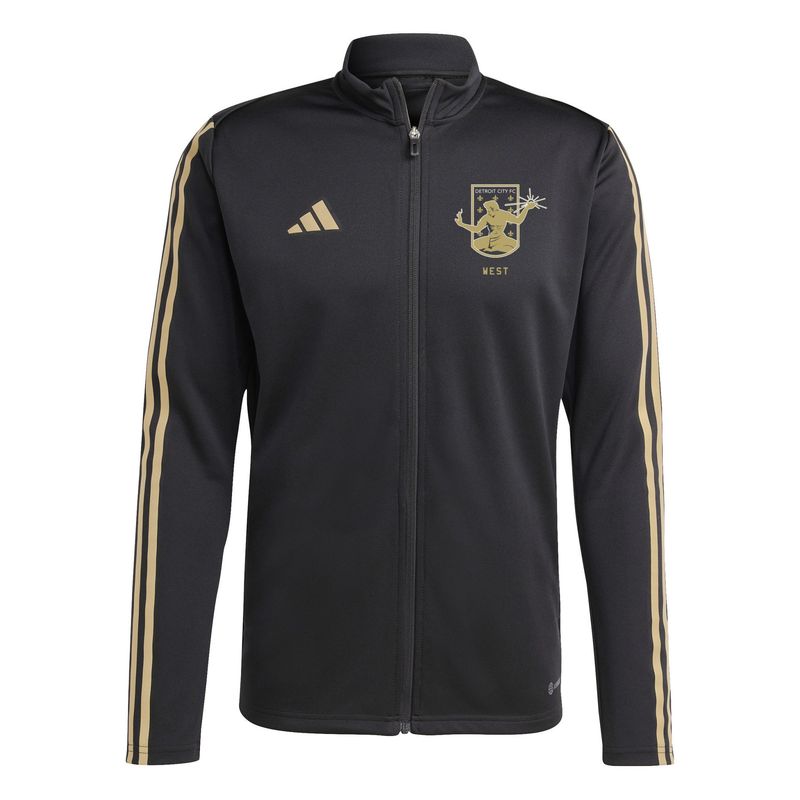 DCFC TIRO TRAINING JACKET REFLECTIVE (BLACK/GOLD)