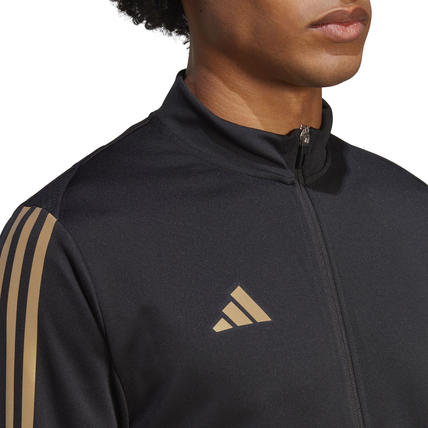 DCFC TIRO TRAINING JACKET REFLECTIVE (BLACK/GOLD)