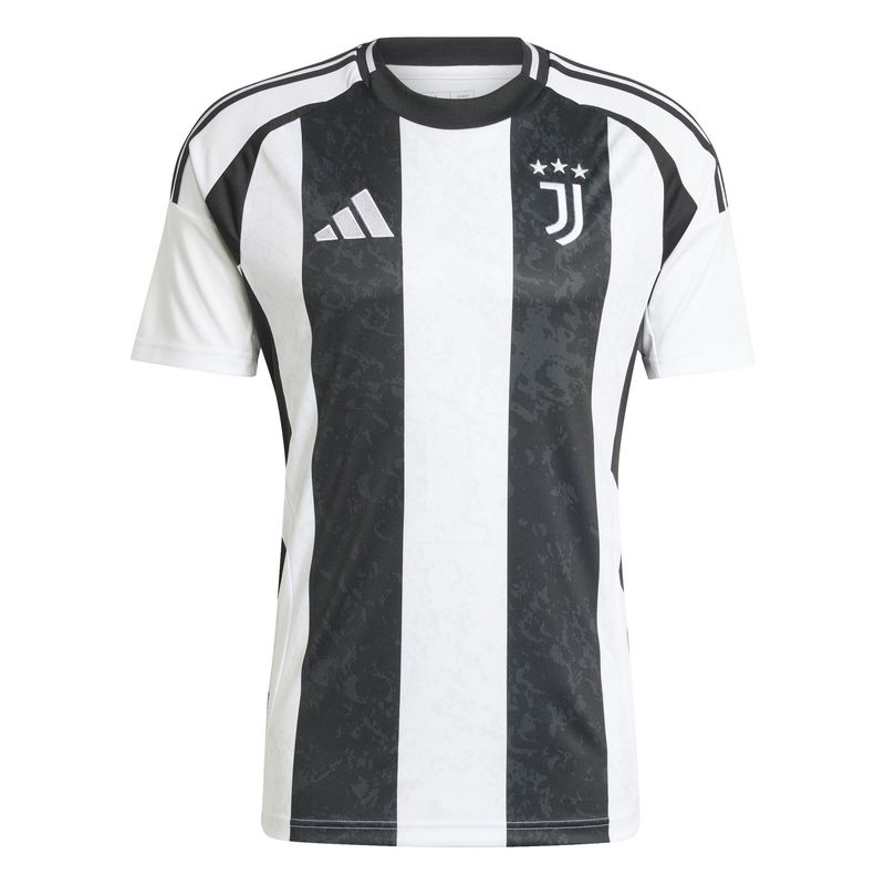 JUVENTUS 24/25 HOME JERSEY (BLACK/WHITE)