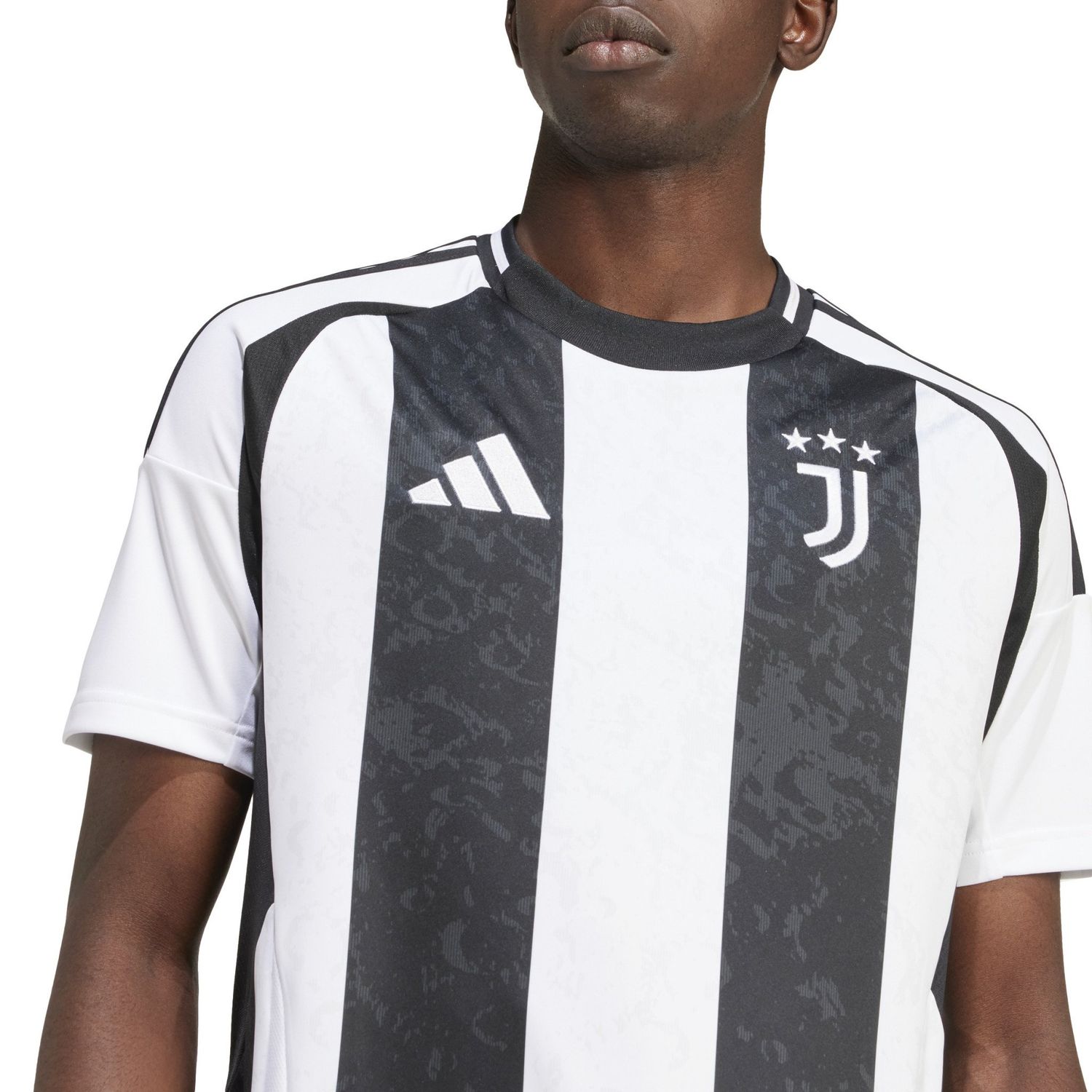 JUVENTUS 24/25 HOME JERSEY (BLACK/WHITE)