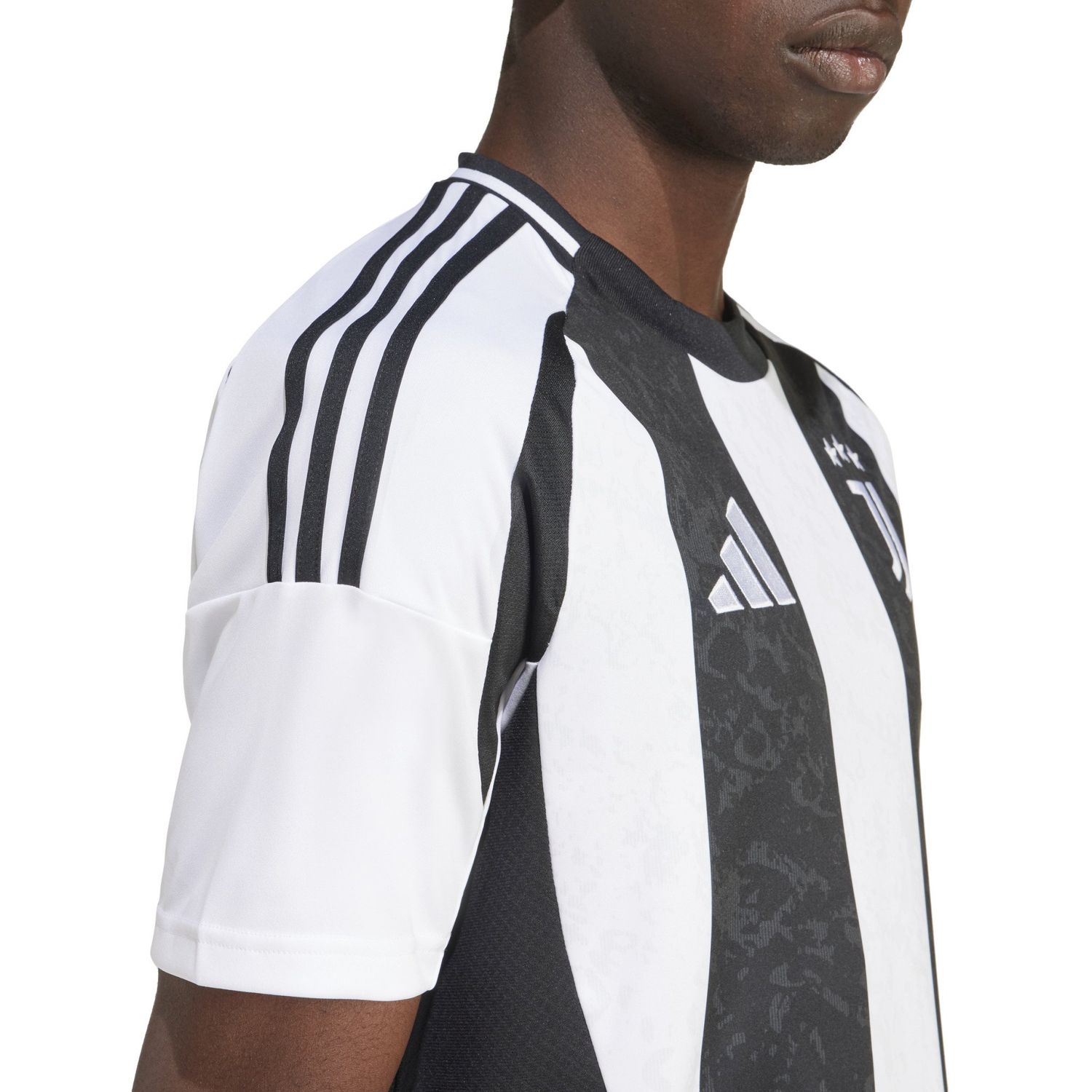 JUVENTUS 24/25 HOME JERSEY (BLACK/WHITE)