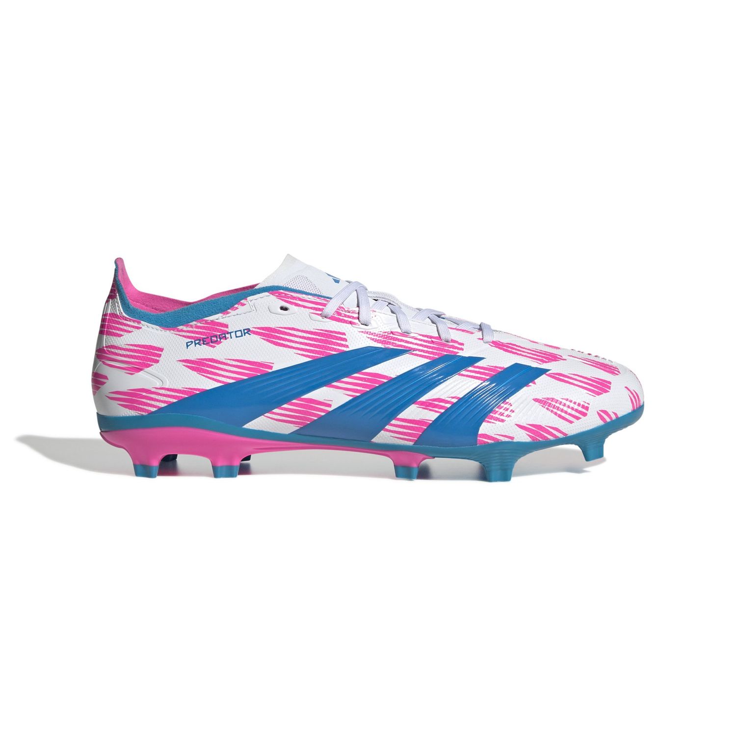 PREDATOR LEAGUE FG (WHITE/PINK/BLUE)