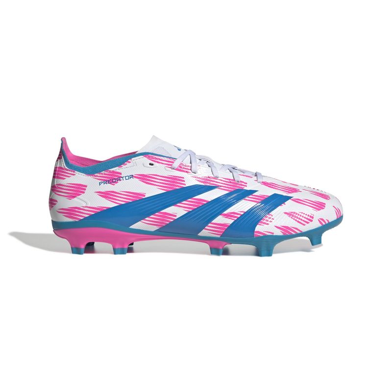adidas Predator スパイクシューズ ホワイト/ピンク/ブルー Adidas Predator League FG - SoccerWorld