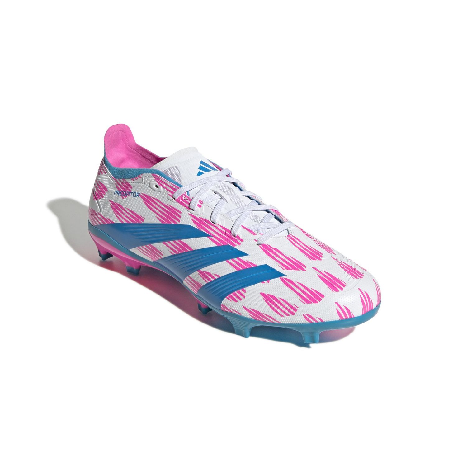 PREDATOR LEAGUE FG (WHITE/PINK/BLUE)