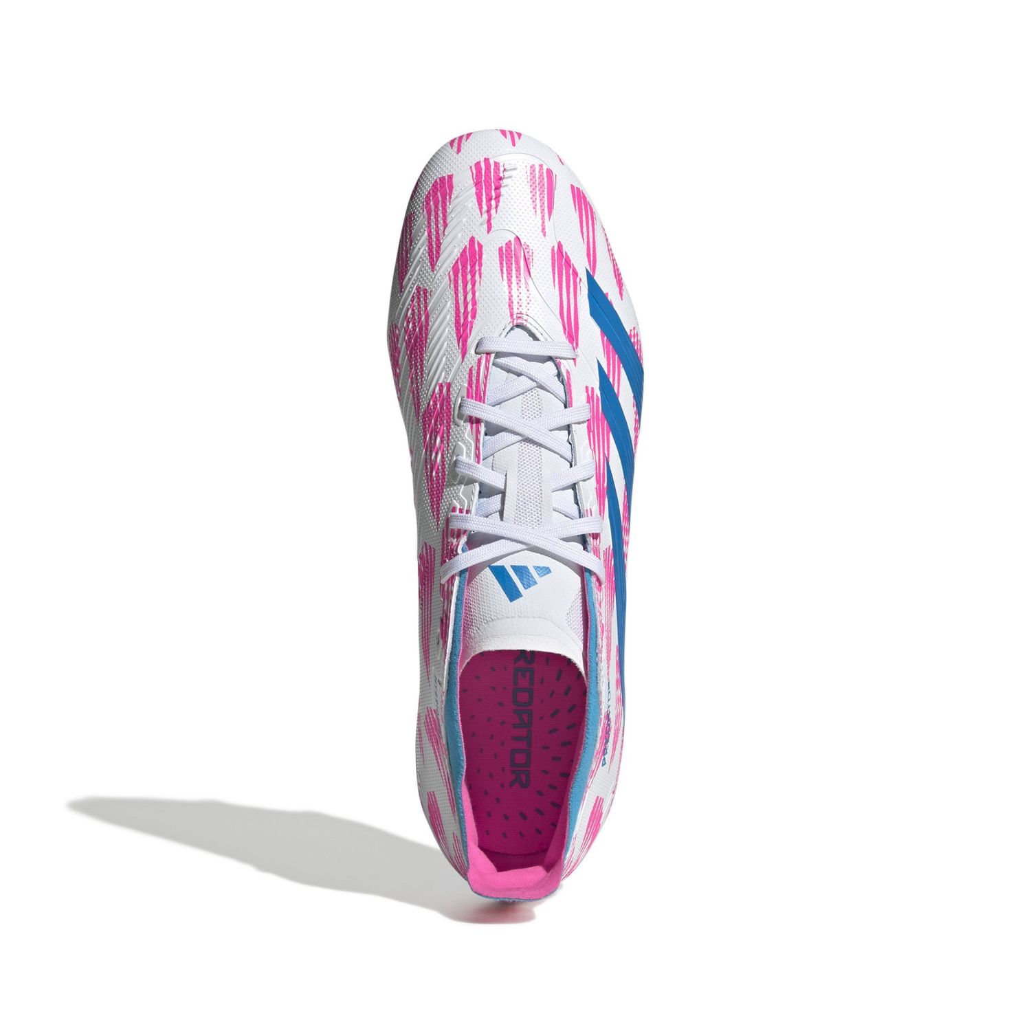 PREDATOR LEAGUE FG (WHITE/PINK/BLUE)