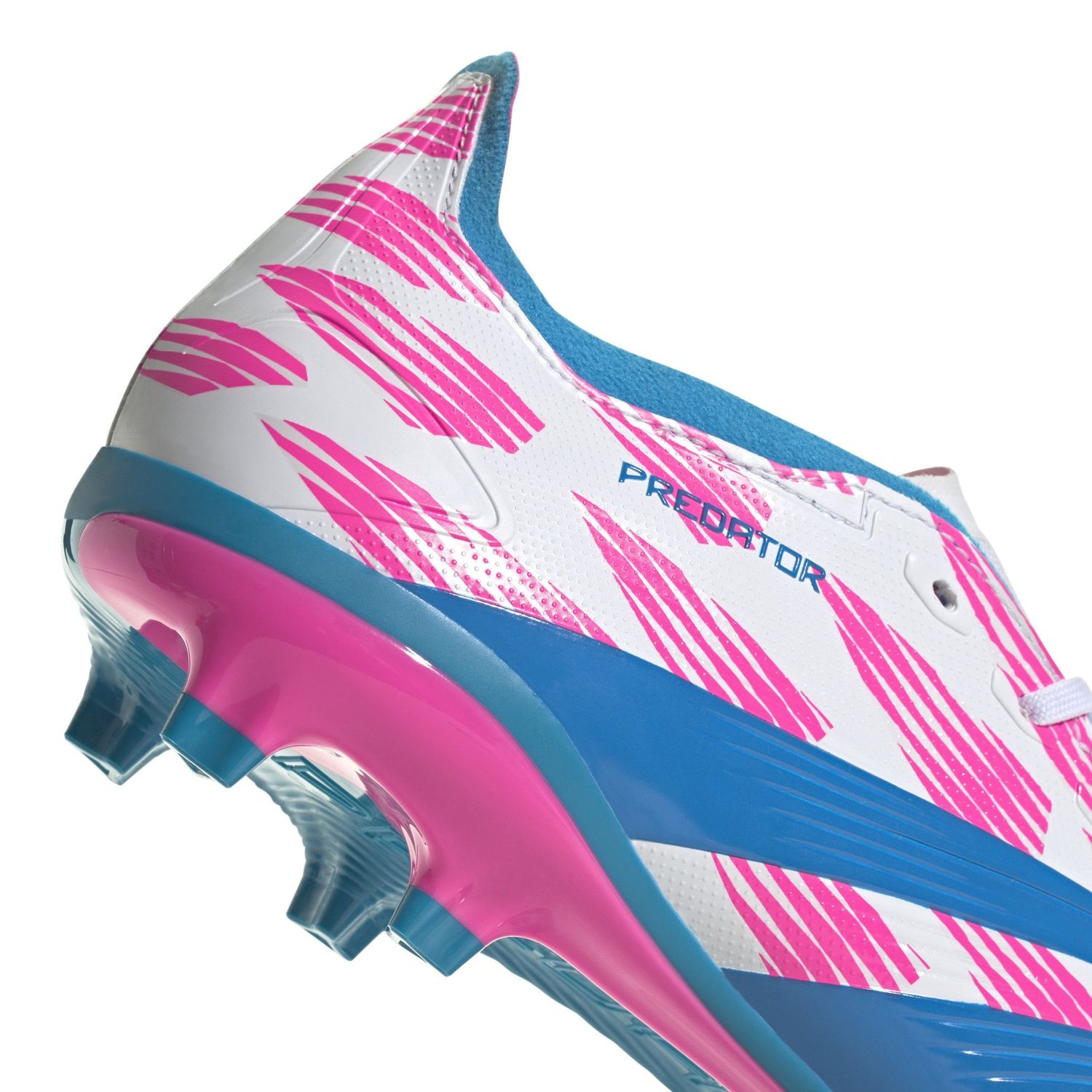 PREDATOR LEAGUE FG (WHITE/PINK/BLUE)