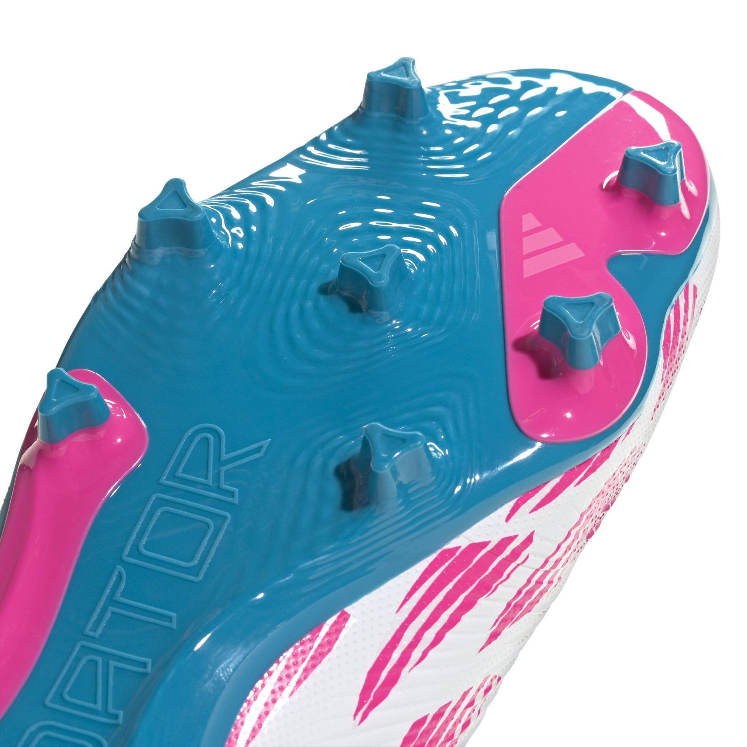 PREDATOR LEAGUE FG (WHITE/PINK/BLUE)