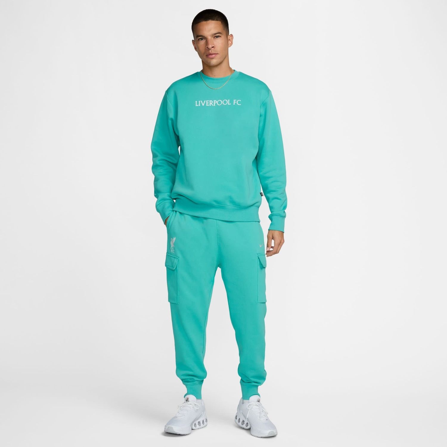 LIVERPOOL 24/25 CLUB CARGO PANTS (TEAL)