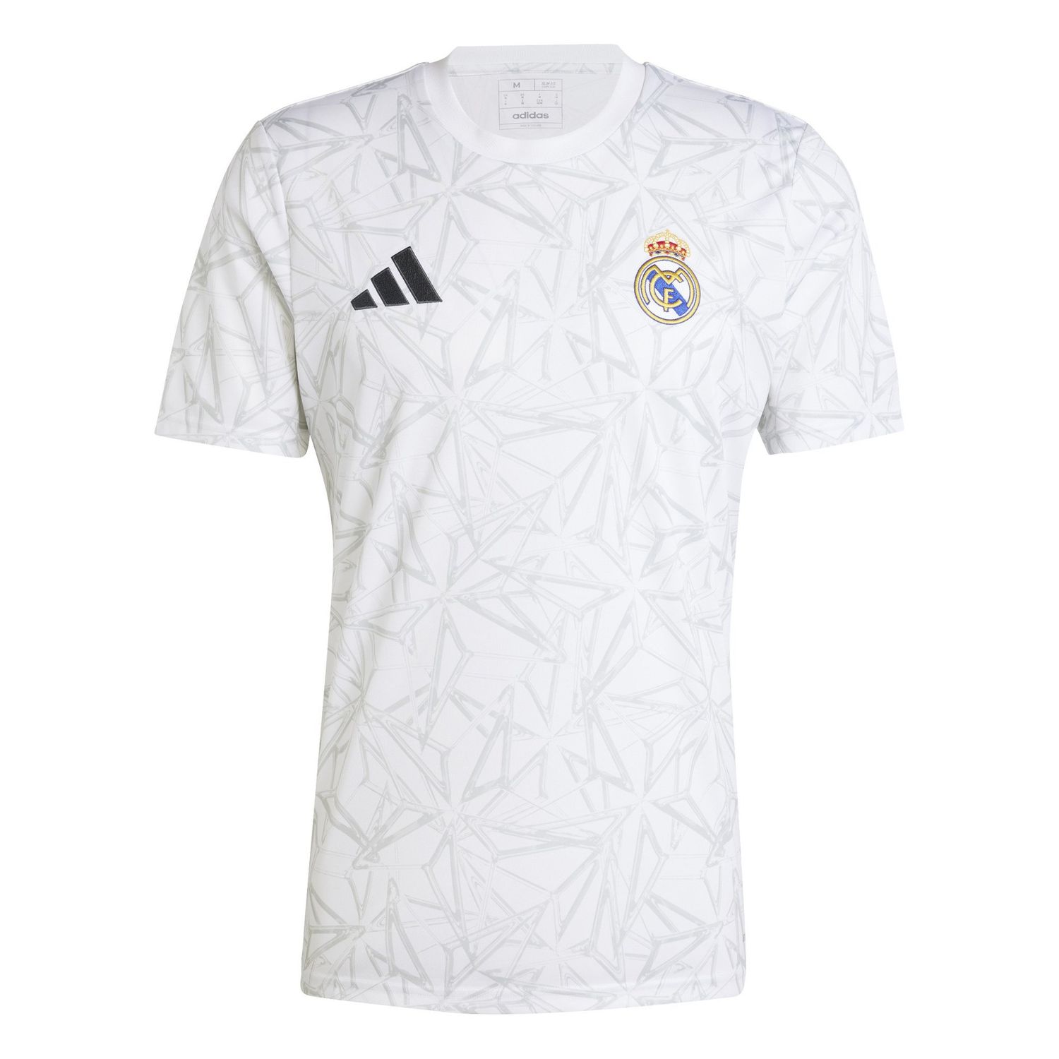 REAL MADRID 24/25 PREMATCH JERSEY (WHITE/GRAY)