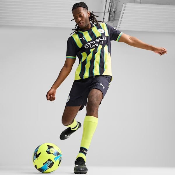 MANCHESTER CITY 24/25 AUTHENTIC AWAY JERSEY (NAVY/YELLOW)