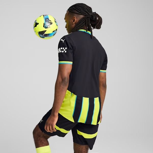 MANCHESTER CITY 24/25 AUTHENTIC AWAY JERSEY (NAVY/YELLOW)